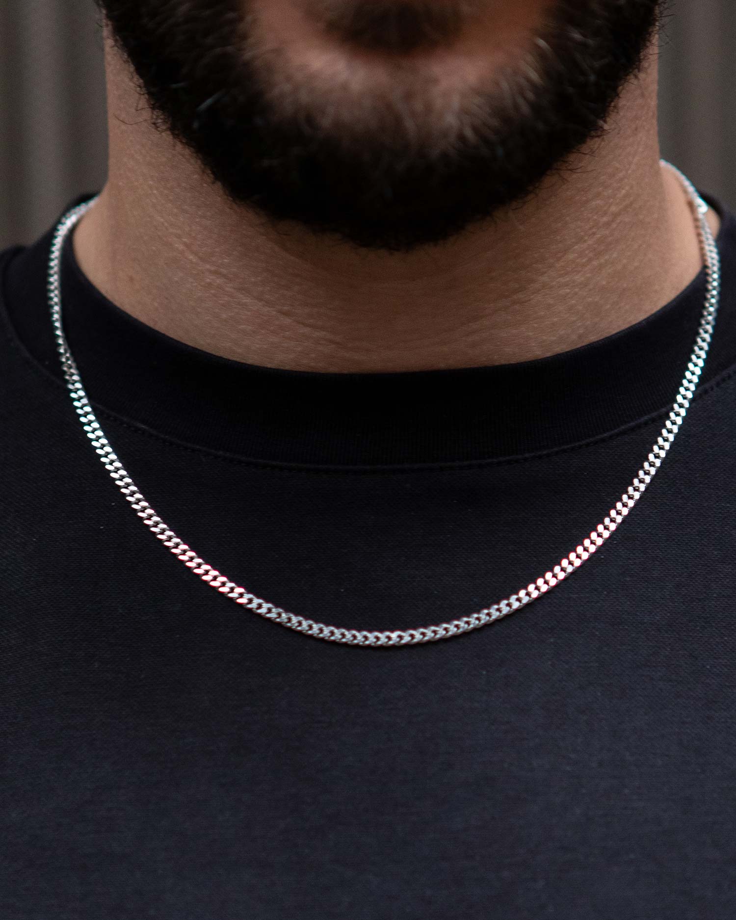 Heavy Curb Chain Necklace - Image 6